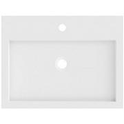 Umywalki - Riho Spring Vow umywalka 60x46 cm meblowa prostokątna biały mat W004001105 - miniaturka - grafika 1