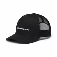 Czapki męskie - Czapka z daszkiem Black Diamond Trucker Hat black/black - ONE SIZE - miniaturka - grafika 1