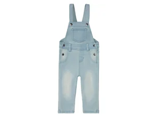 lupilu® Ogrodniczki niemowlęce z ekologiczną bawełną (80, Jasnoniebieski) - Spodenki dla niemowląt - miniaturka - grafika 1