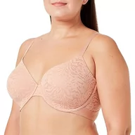 Biustonosze - Calvin Klein Lekko wyściełana Demi Biustonosz Demi-Plunge Kobiety, BEŻOWY, 85A - miniaturka - grafika 1