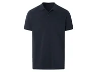 Koszulki męskie - LIVERGY® Koszulka polo męska z bawełny (Granatowy, S (44/46)) - miniaturka - grafika 1