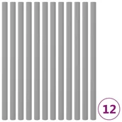 Zabawki i gry sportowe - vidaXL Lumarko Piankowe rękawy na słupki trampoliny, 12 szt., 92,5 cm, szare 92957 - miniaturka - grafika 1