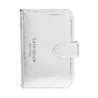 Portfele - Kate Spade New York Morgan MagSafe Wallet - Portfel magnetyczny (Metallic Silver) - miniaturka - grafika 1