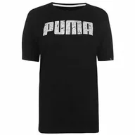 Koszulki męskie - Puma T-shirt męski czarny No1 Logo, Rozmiar M - miniaturka - grafika 1