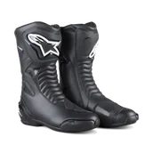Buty motocyklowe - Buty motocyklowe Alpinestars SMX S WP Czarno-Czarny47 - miniaturka - grafika 1