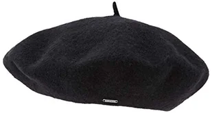 Barts Damska czapka z daszkiem Sambre Beret, czarny (black 0001), jeden rozmiar - Czapki damskie - miniaturka - grafika 1