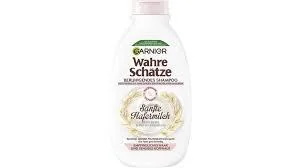 Garnier True Treasures Szampon Delikatne Mleczko Owsiane 400ml - Szampony do włosów - miniaturka - grafika 1