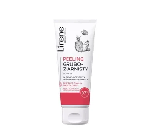 LIRENE Pielęgnacja Oczyszczająca - Wygładzający peeling gruboziarnisty Smoczy Owoc 75ml - Maseczki do twarzy - miniaturka - grafika 1