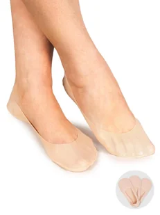 Skarpety stopki damskie niskie laserowe beżowe 3PAK 36-41 - Skarpetki damskie - miniaturka - grafika 1