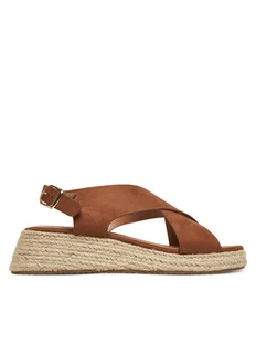 ONLY Shoes Espadryle Onlminerva-2 Brązowy - Espadryle damskie - miniaturka - grafika 1