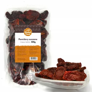 POMIDORY SUSZONE NA SŁOŃCU GLOBAL FOOD 0,5KG 500G - Owoce świeże i suszone - miniaturka - grafika 1