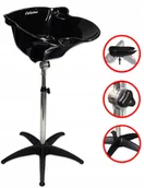 Myjki fryzjerskie - Przenośna myjka myjnia fryzjerska na statywie regulowana duża - miniaturka - grafika 1