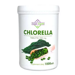 SOUL FARM Soul Farm Premium Chlorella 1000 k oczyszczanie - Zdrowa żywność - miniaturka - grafika 1