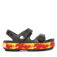 Buty dla chłopców - Sandały Crocs Toddler Crocband™ Cruiser Flames 211269 Czarny - miniaturka - grafika 1