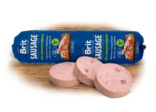 Brit Premium Pies Premium Sausage Chicken&Venison 800g - Mokra karma dla psów - miniaturka - grafika 1