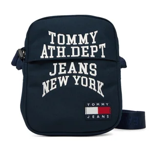 Saszetka Tommy Jeans Tjm Multi Graphic Reporter AM0AM13816 Granatowy - Torby męskie - miniaturka - grafika 1