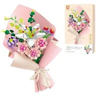 Klocki - Klocki plastikowe QBI Uroczy bukiet kwiatów SA263599 - miniaturka - grafika 1