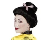 Dodatki do strojów karnawałowych - Boland boland 86384 dorośli peruka Gejsza, One Size - miniaturka - grafika 1