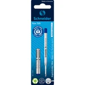 Wkłady do długopisów - Wkład eco 725 do długopisu SCHNEIDER, M, 2 szt., blister, niebieski - miniaturka - grafika 1