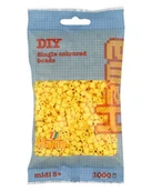 Prace ręczne dla dzieci - Hama 207-103 - jasny żółty - 1000 koralików midi - miniaturka - grafika 1