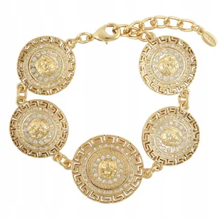BRANSOLETKA Z MONETAMI Z KOLEKCJI OLIMPIA (B23/ZWE/01AU) - Bransoletki - miniaturka - grafika 1