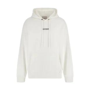 Męska Bluza GUESS ROY GUESS HOODIE M2BQ50K9YH1-G022 – Biały - Bluzy męskie - miniaturka - grafika 1