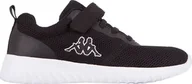 Buty dla dziewczynek - Kappa Buty dla dzieci Kappa Ces K czarno-białe 260798K 1110 - miniaturka - grafika 1