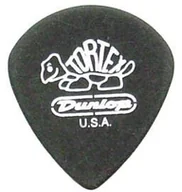 Kostki gitarowe - Dunlop 482R Tortex Pitch Black Jazz kostka gitarowa 0.73mm - miniaturka - grafika 1