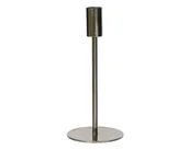 Świeczniki - Elegancki prosty świecznik metalowy wys. 20,5 cm - miniaturka - grafika 1