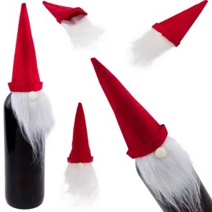 SKRZAT ETUI POKROWIEC DEKORACYJNY BUTELKĘ SZTUĆCE - Ozdoby bożonarodzeniowe - miniaturka - grafika 1