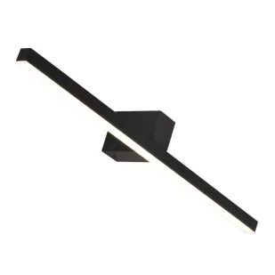 Podłużny kinkiet ścienny Nevada LP-778/1W L BK Light Prestige LED 20W 4000K IP44 czarny - Lampy ścienne - miniaturka - grafika 1