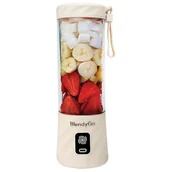 Blendery kielichowe - Oryginalny Blender Bezprzewodowy BlendyGo 3 Beżowy USB - miniaturka - grafika 1