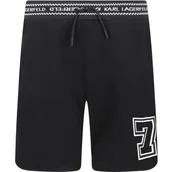 Spodnie i spodenki dla chłopców - Karl Lagerfeld Kids Szorty | Regular Fit - miniaturka - grafika 1