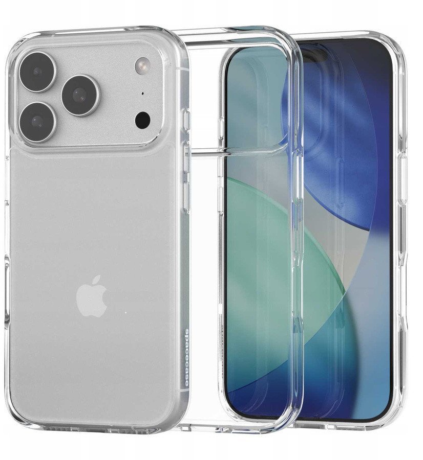 Spacecase Clear Hybrid Case iPhone 17 Pro Max standard