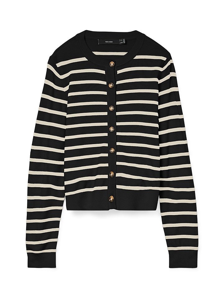 Vero Moda Kardigan w kolorze czarnym
