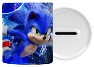 Skarbonki - SKARBONKA DLA DZIECI SONIC Z IMIENIEM - miniaturka - grafika 1