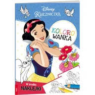 Kolorowanki, wyklejanki - Disney Księżniczka Kolorowanka Nowa - miniaturka - grafika 1