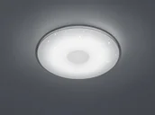 Lampy sufitowe - Trio Leuchten Nowoczesna okrągła lampa sufitowa biała mat wbudowany LED ściemnialna - Shogun - miniaturka - grafika 1