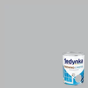 Jedynka DO DREWNA I METALU, połysk, popielata 5l. - Farby do metalu - miniaturka - grafika 1