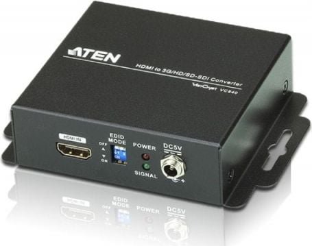 Adapter AV Aten HDMI - S-Video - RCA Chinch czarny VC840-AT-G