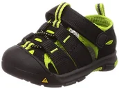 Buty dla dziewczynek - KEEN Unisex dziecięce sandały trekkingowe Newport H 2, zielony limonkowy, 31 EU - miniaturka - grafika 1