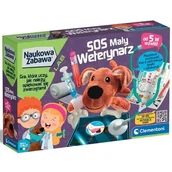 Mały naukowiec - Clementoni Naukowa zabawa SOS Mały weterynarz 50712 - miniaturka - grafika 1