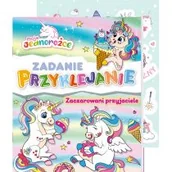 Książki edukacyjne - Moje Jednorożce. Zadanie Przyklejanie. Zaczarowani przyjaciele - miniaturka - grafika 1