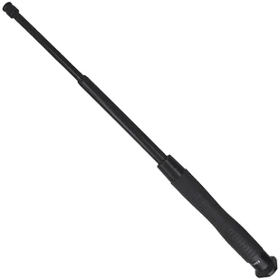 Pałka teleskopowa ESP Easy Lock Button Triangle End Ergonomic hartowana 16" - Black - Pałki obronne - miniaturka - grafika 1