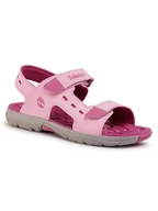 Sandały damskie - Timberland Sandały Moss Jump 2 Strap Sandal TB0A2APDX82 Różowy - miniaturka - grafika 1