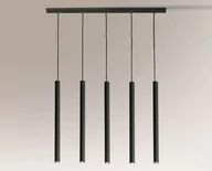 Lampy sufitowe - Shilo lampa wisząca Yabu 5xMR11 czarna 5528 - miniaturka - grafika 1