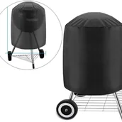 Pokrowce na grilla - Pokrowiec na grilla, okrągły pokrowiec na grilla, tkanina Oxford 210D, wodoodporna, odporna na promieniowanie UV, 70 x 70 cm - miniaturka - grafika 1