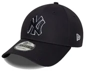 Czapki damskie - Czapka z daszkiem NEW ERA NY Yankees MLB Outline 9FORTY granatowa - miniaturka - grafika 1