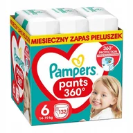 Pieluchy - PAMPERS PANTS Pieluchomajtki Rozmiar 6 Zestaw 132 sztuk na cały miesiąc - miniaturka - grafika 1