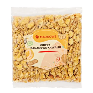 Chipsy bananowe kawałki 1kg - Orzechy i nasiona - miniaturka - grafika 1